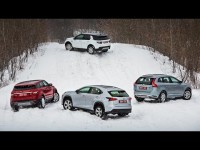 Сравнительный тест-драйв Lexus NX, Volvo XC60, Evoque, Discovery Sport